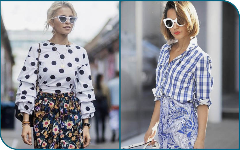 Create your individual style by adding pattern & print to your outfit